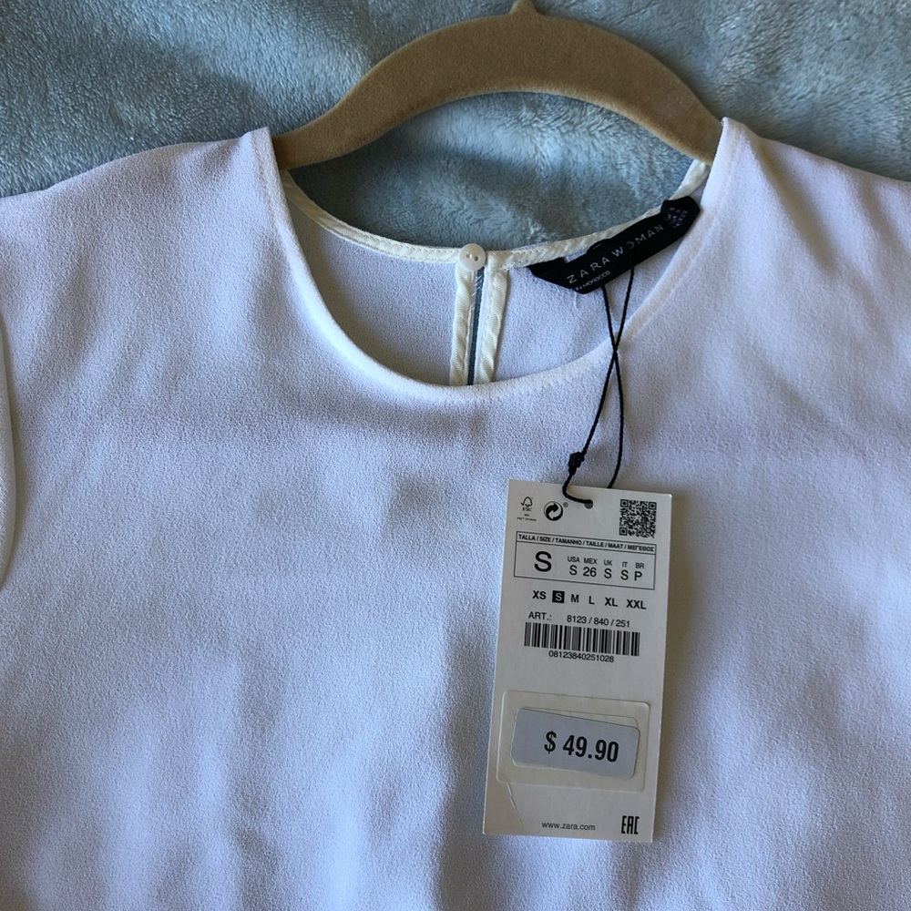Zara Ruffle Blouse - Picture 3 of 4